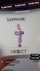 Sapphire Dossiers Deal (1.21 cts)